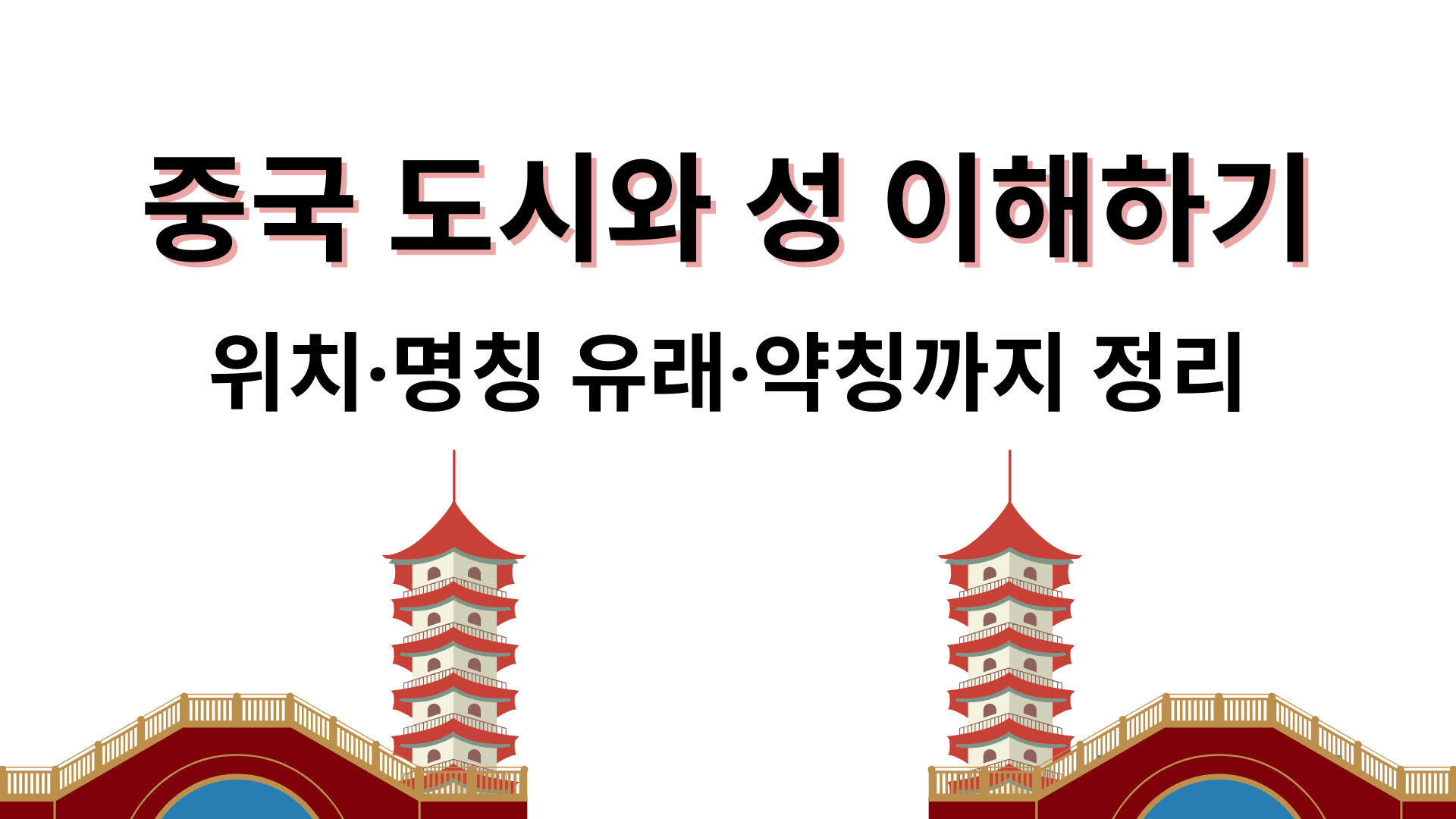 중국 도시와 성 이해하기 – 위치·명칭 유래·약칭까지 정리