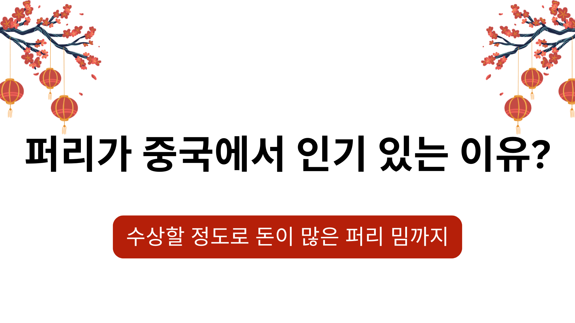 퍼리가 중국에서 인기 있는 이유? 수상할 정도로 돈이 많은 퍼리 밈까지